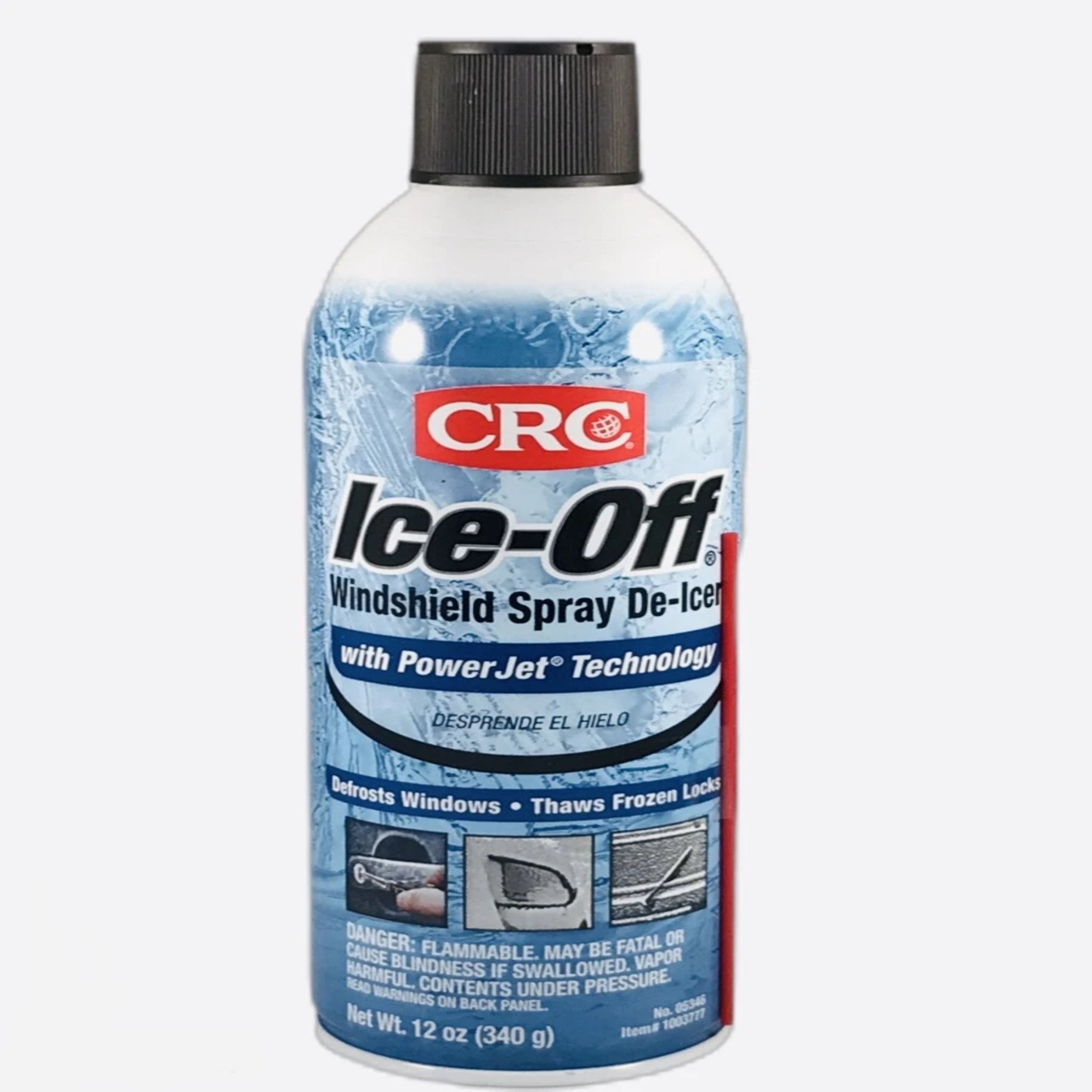 CRC WINDSHIELD SPRAY DE-ICER 12 OZ