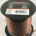 14 GAUGE 100 FEET BROWN PRIMARY WIRE. 02413