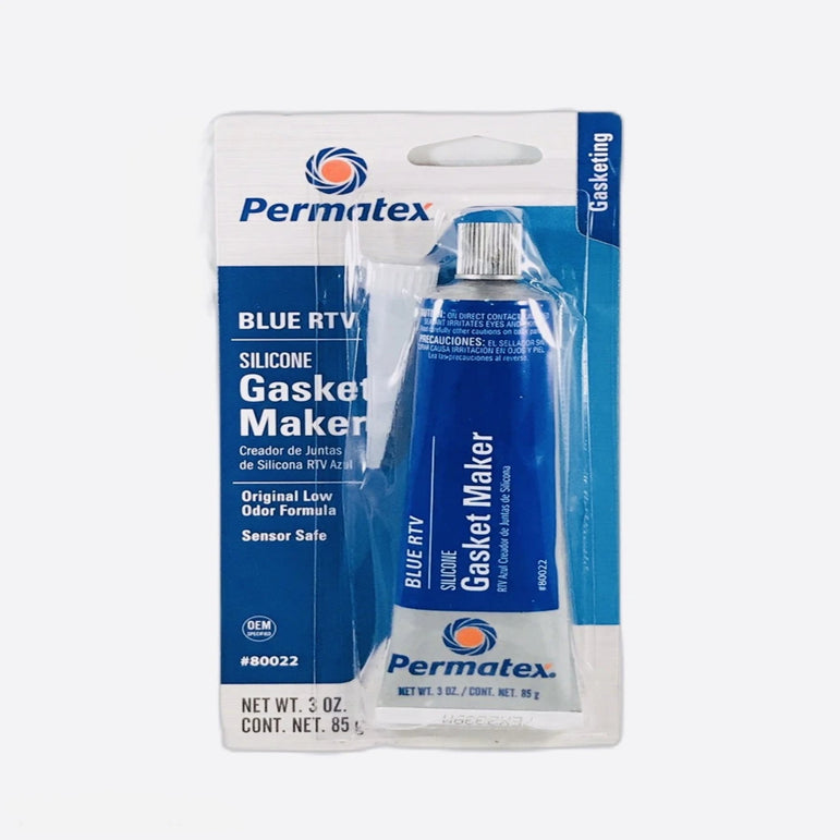 PERMATEX BLUE RTV SILICONE GASKET MAKER 3 OZ 80022