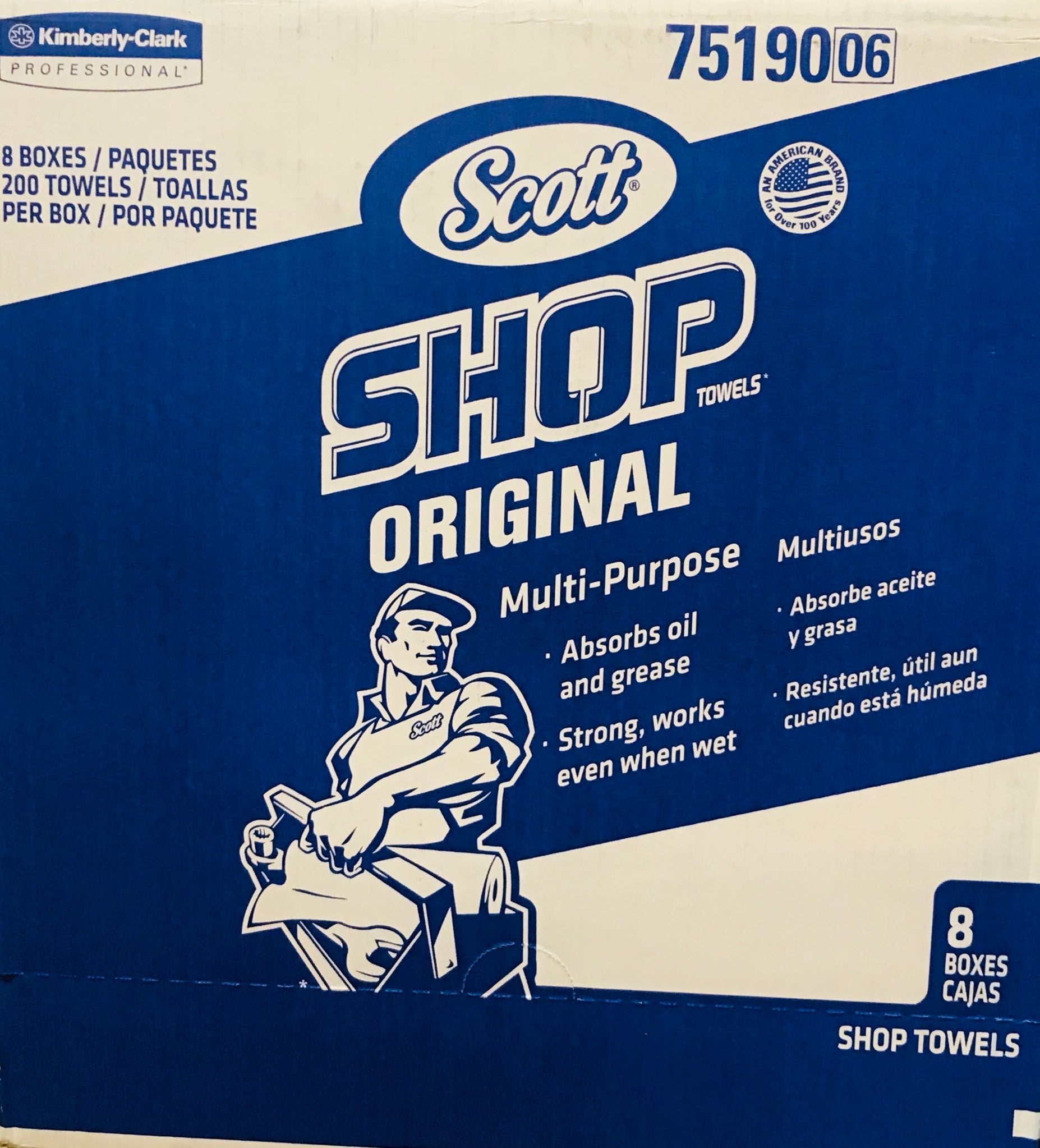 SCOTT 75190 MULTI-PURPOSE SHOP TOWEL