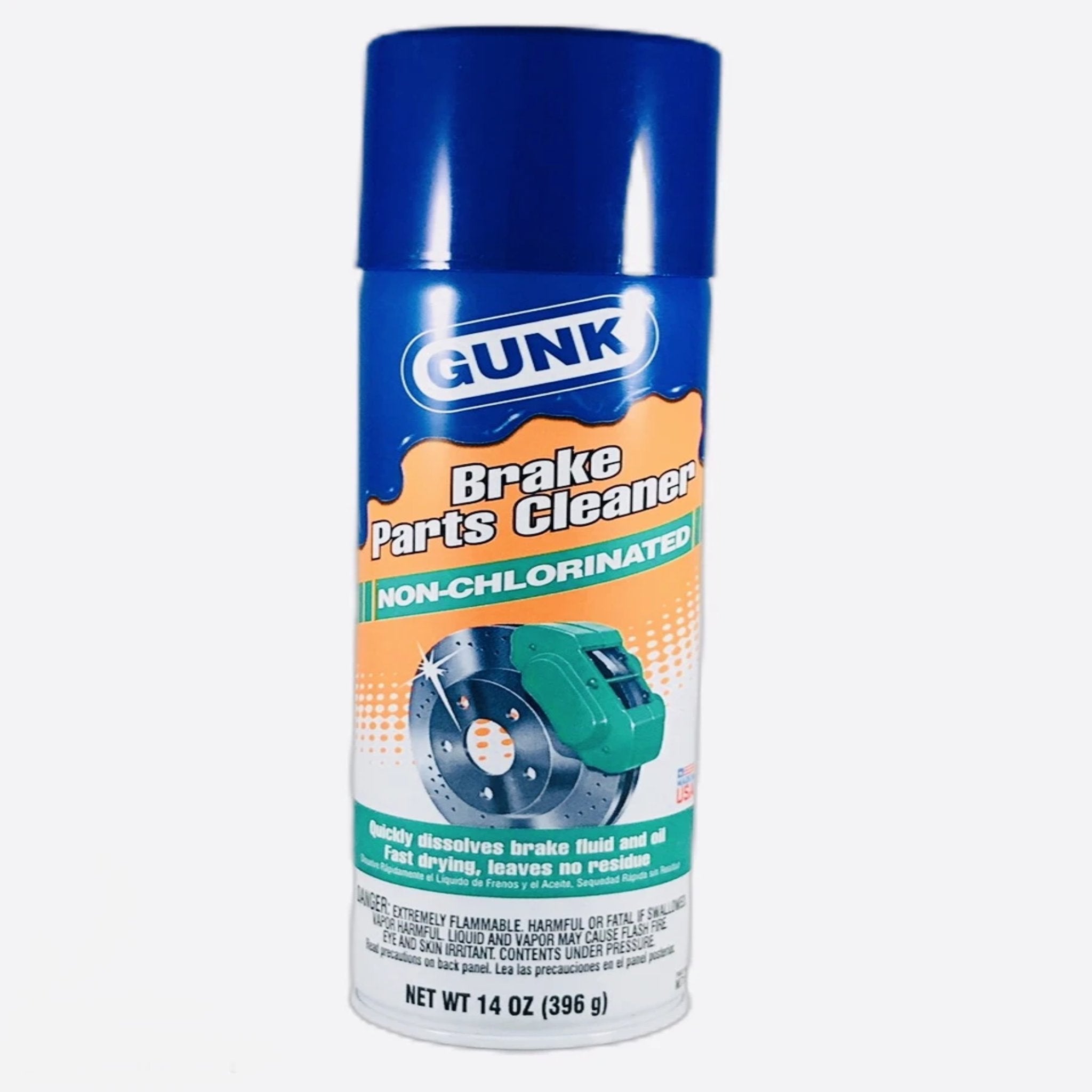 GUNK M715 BRAKE PARTS CLENAER NON-CHLORINATED 14 OZ