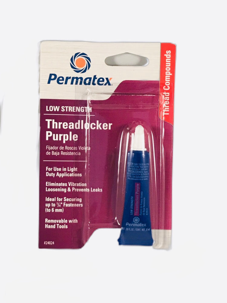 PERMATEX THREADLOCKER PURPLE .20 OZ 24024