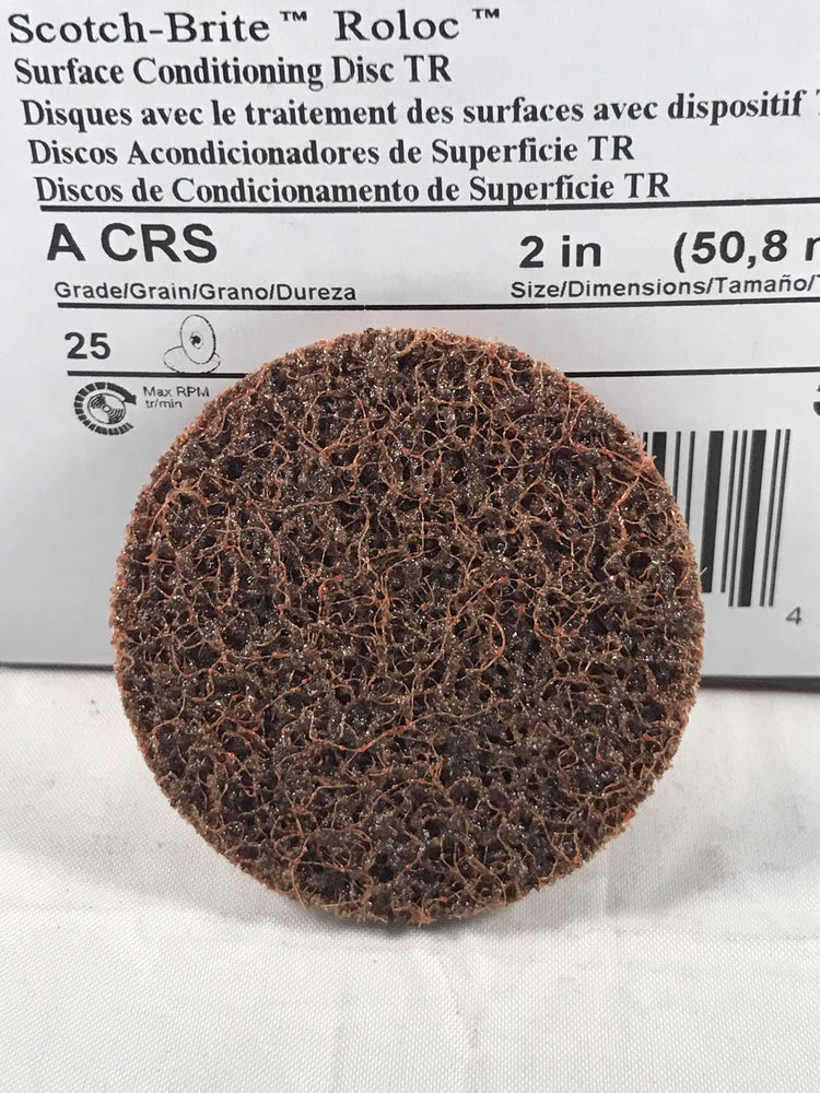 3M 07480 Scotch-Brite Roloc Surface Conditioning Disc 2" (25/box)
