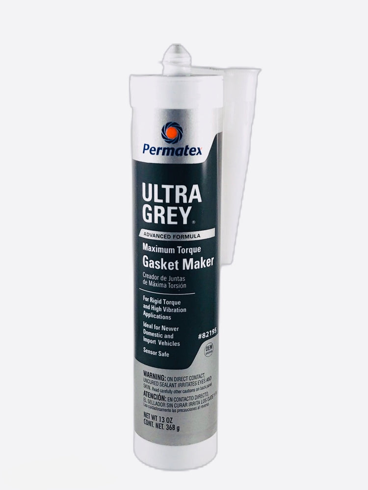 PERMATEX ULTRA GREY GASKET MAKER CARTRIDGE 13 OZ 82195
