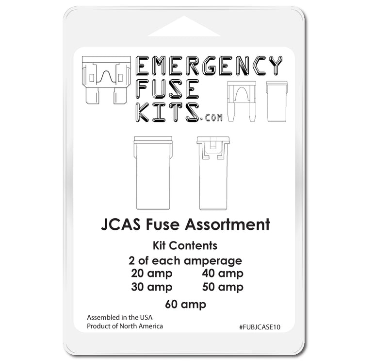 JCASE FUSE ASSORTMENT 10 PIECE KIT