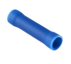BLUE VINYL BUTT CONNECTOR 16-14 GA. 100/BAG