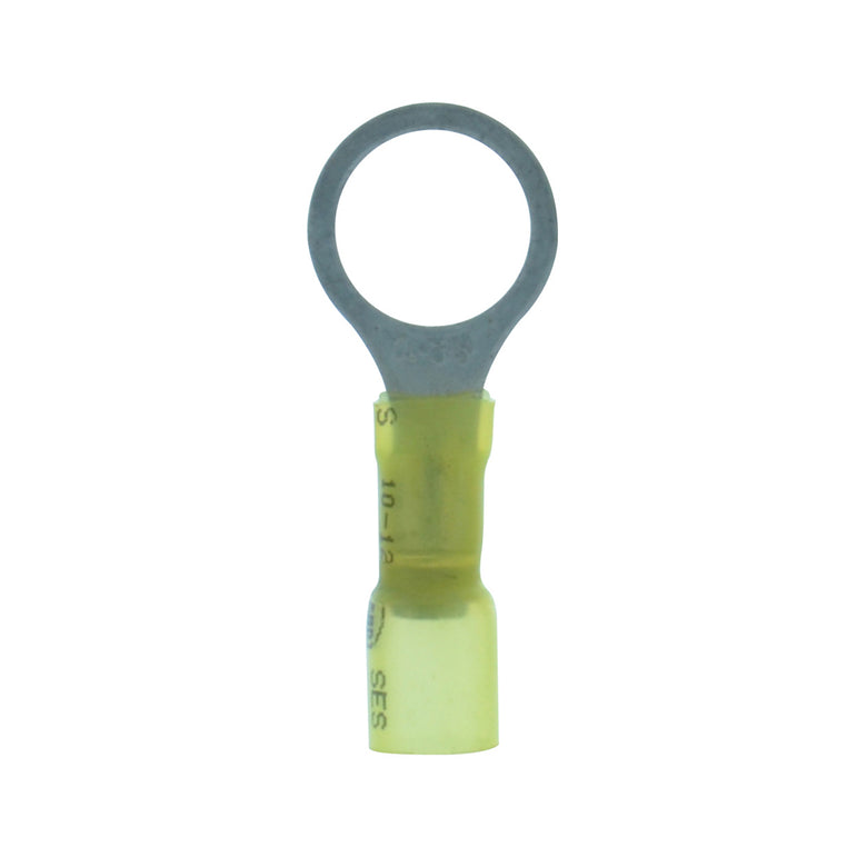 1/2"  YELLOW HEAT SHRINK TERMINAL 25/BAG