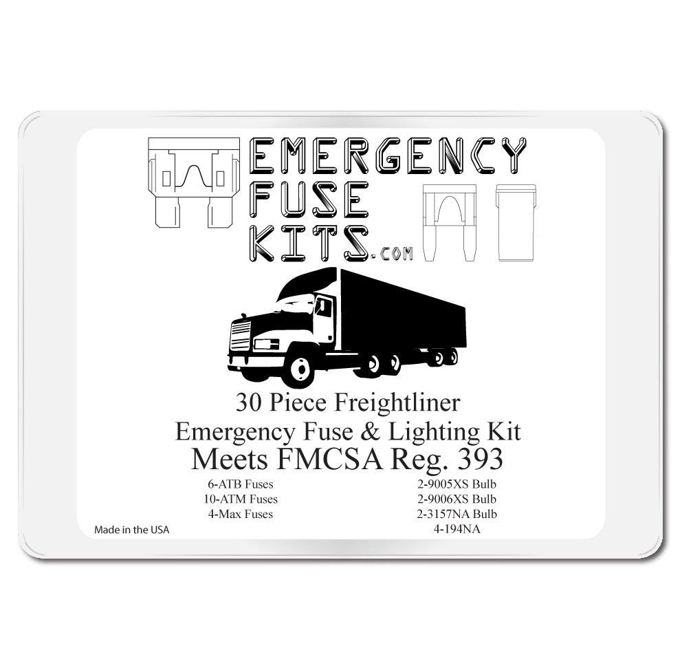FMCSA/DOT EMERGENCY FUSE & LIGHTING KIT