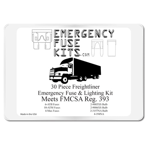 FMCSA/DOT EMERGENCY FUSE & LIGHTING KIT